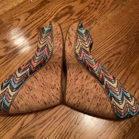 Nine West Bohemian wedges - Picture 3 of 7